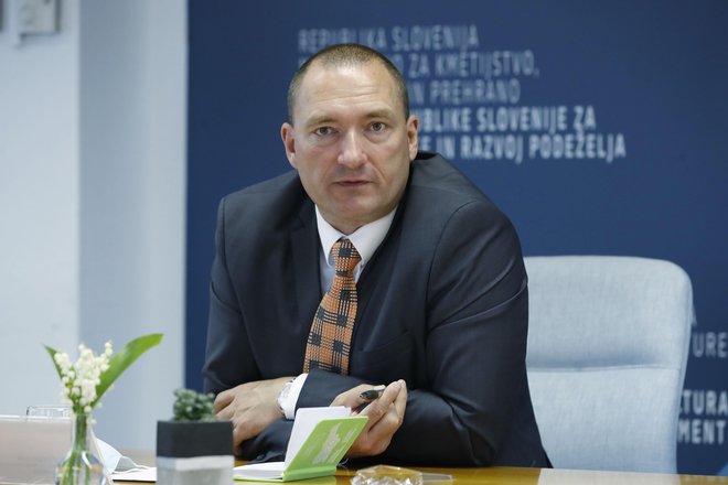 Minister za kmetijstvo, gozdarstvo in prehrano Jože Podgoršek. FOTO: Delo