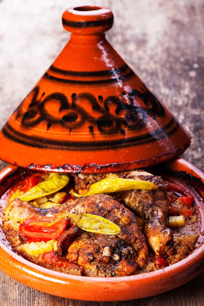 Jed, pripravljena v maroškem tanžinu. Foto: Shutterstock