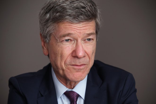 Jeffrey Sachs, ameriški profesor ekonomije. FOTO: Eržen Jure / Delo