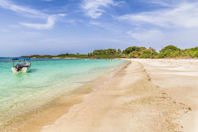 Dolge peščene plaže na otoku Iguana so dosegljive za malo manj kot 400.000 evrov. Foto: Shutterstock