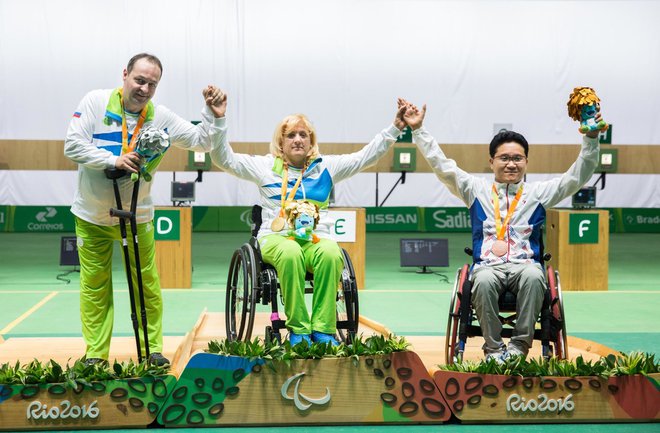 Na zadnjih olimpijskih igrah leta 2016 so slavili tudi slovenski paraolimpijci. Foto: Vid Ponikvar / Sportida/Sportida