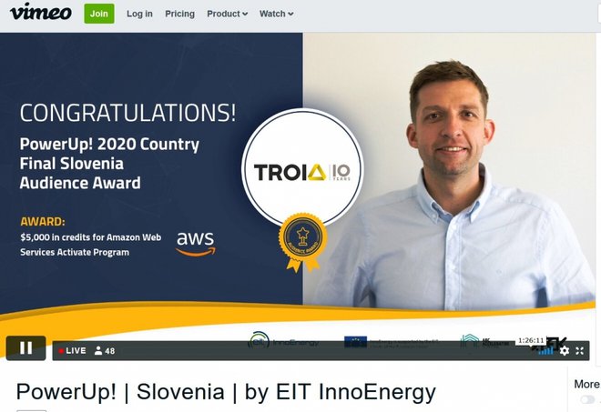 Oznanitev zmagovalca finala InnoEnergyjevega tekmovanja PowerUp!, FOTO: Energetika.net
