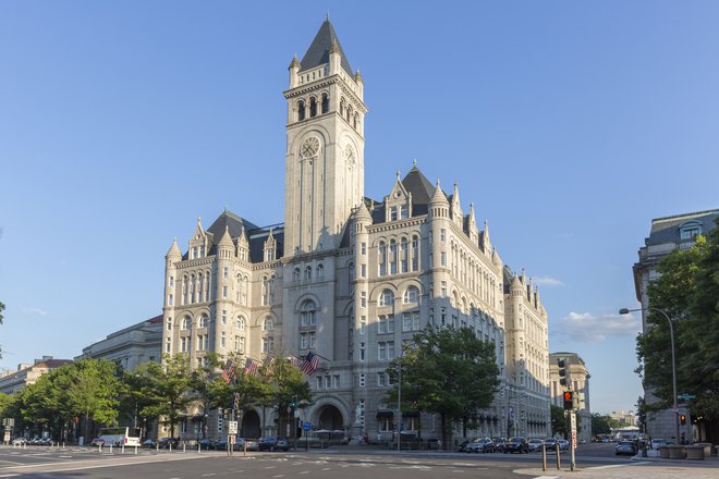 Trump International hotel Washington DC je bil predmet prodaje že dve leti nazaj. Foto: Shutterstock