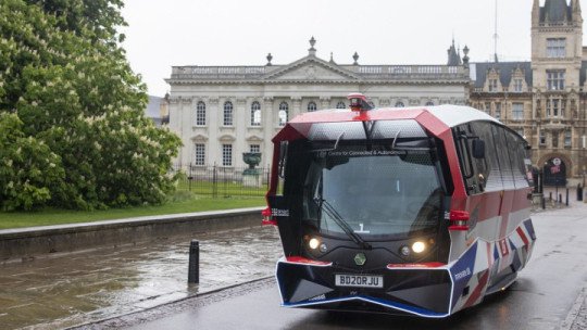 Fotografija: Samovozeči avtobus bo lahko vozil 10 potnikov naenkrat. Foto: Greater Cambridge Partnership