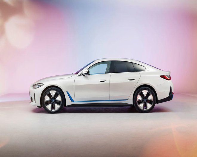 Dejanski BMW i4 naj bi bil malenkost drugačen od koncepta, vendar vseeno navdušuje. Foto: Shutterstock