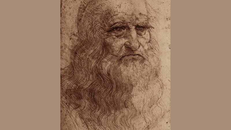 Fotografija: Leonardo da Vinci, avtoportret, 1516, Foto: Press Release