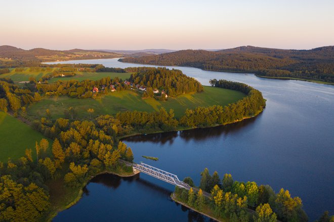 Jezero Lipno, Češka, Foto: Shutterstock