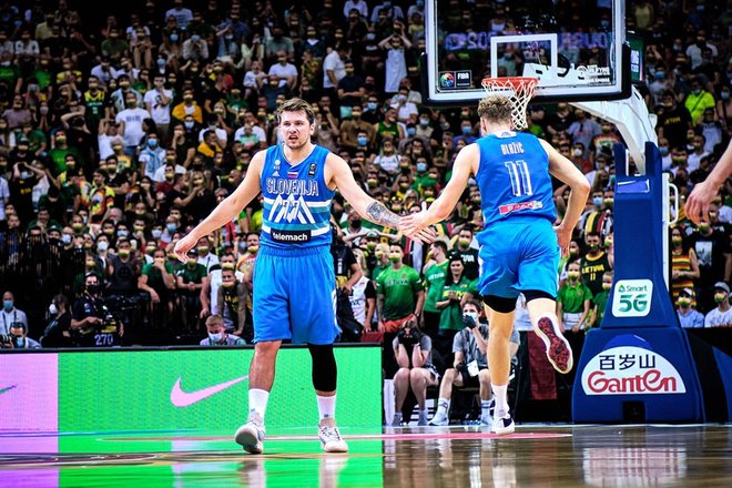 Na letošnjih olimpijskih igrah tudi slovenska košarkarska reprezentanca. Foto: FIBA