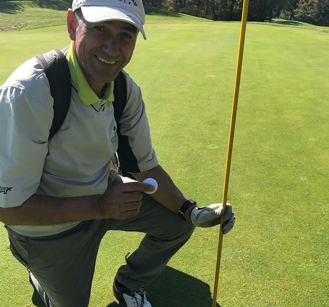 Janez Janša je zagreti golfist. Foto: Instagram 