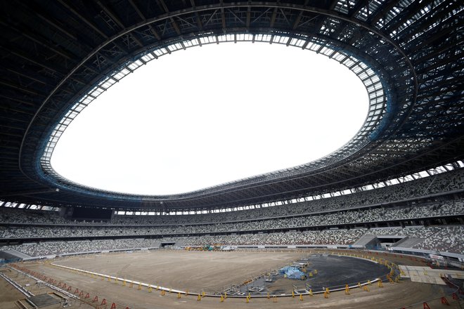 Obnavljanje stadiona za olimpijske igre, julij 2019, Foto: Reuters