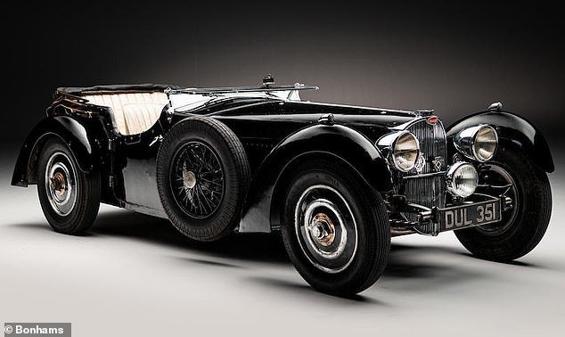 1937 Bugatti Type 57, Foto: Bonhams