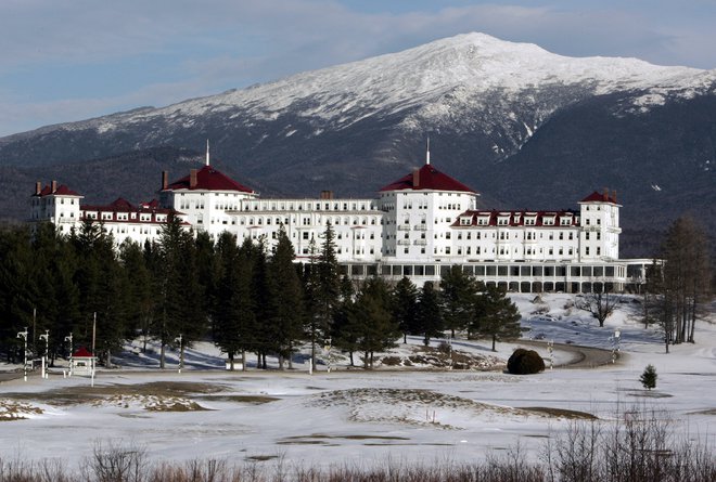 Hotel Mount Washington v kraju Bretton Woods, New Hampshire, kjer je leta 1944 potekala konferenca o sprejetju sistema Bretton Woods. Foto: Brian Snyder/Reuters