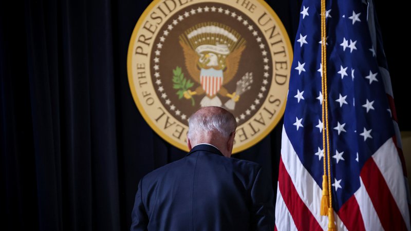 Fotografija: Ameriški predsednik Joe Biden. Foto: Evelyn Hockstein/Reuters