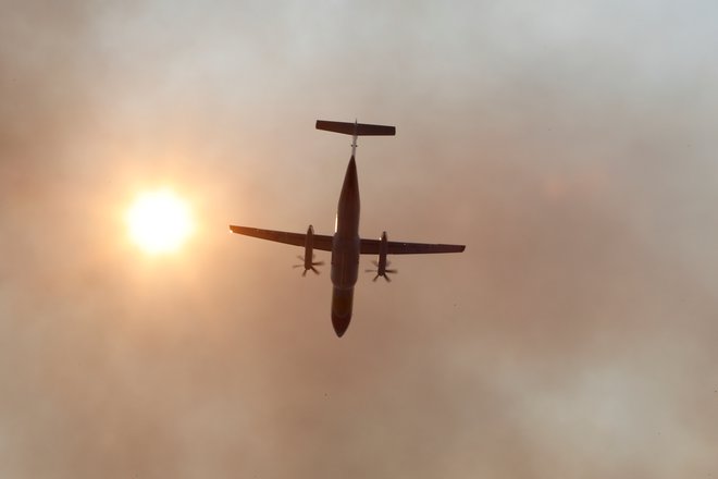 Največji onesnaževalci so letala. Foto: REUTERS/Eric Gaillard