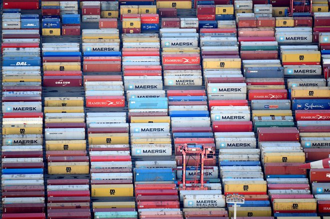 V Nemčiji še vedno primanjkuje tovorniških kontejnerjev. Foto: Reuters
