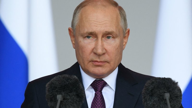Fotografija: Ruski predsednik Vladimir Putin. Foto: RAMIL SITDIKOV / SPUTNIK / AFP)