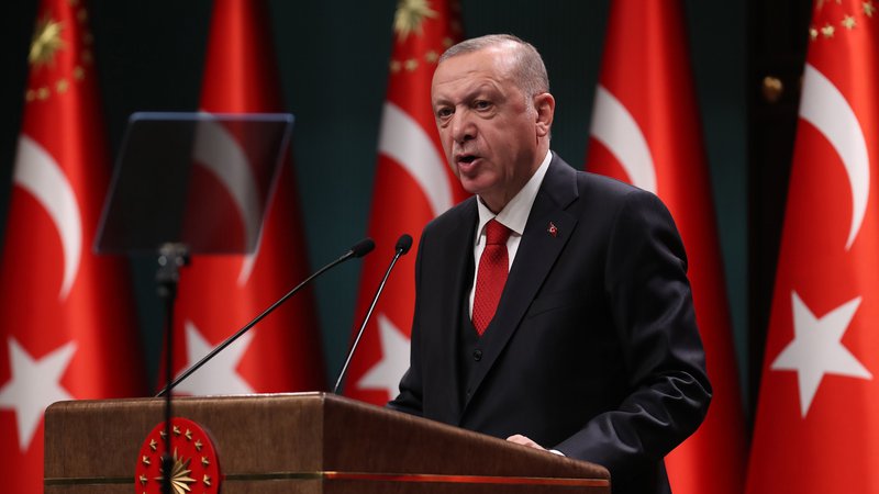 Fotografija: Turški predsednik Recep Tayyip Erdogan. Foto: Adem Altan / AFP