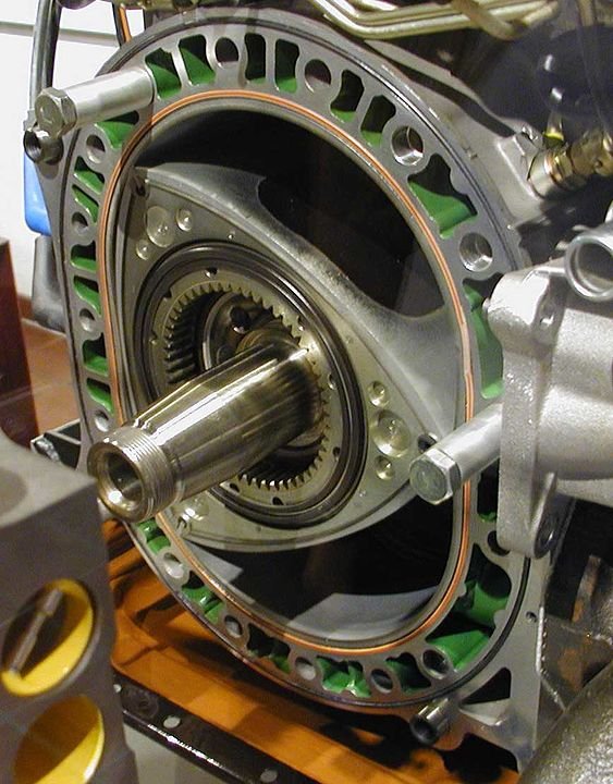 Wanklov motor. Foto: Wikimedia