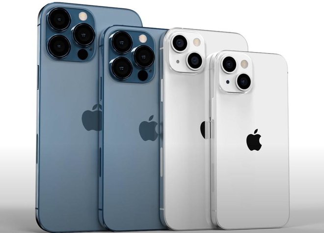 iPhone 13, iPhone 13 Pro, iPhone 13 Pro Max in iPhone 13 Mini. Foto: EverythingApplePro