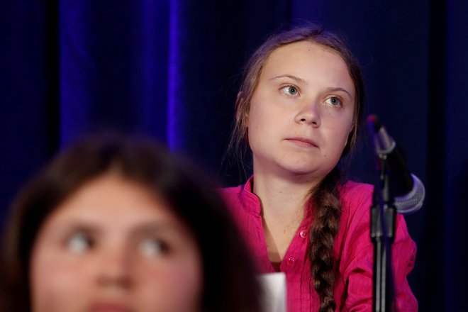 Greta Thunberg ni navdušena nad odzivanjem odgovornih. Foto: Shannon Stapleton/Reuters