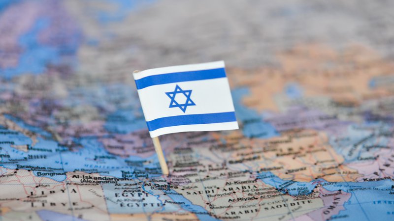 Fotografija: Izrael, zastava. Foto: Shutterstock