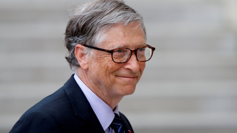Fotografija: Bill Gates pridobil donacije za razvoj čistih tehnologij. Foto: CHARLES PLATIAU/REUTERS