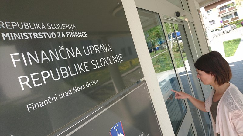 Fotografija: Finančna uprava Republike Slovenije. Foto: Močnik Blaž / Delo