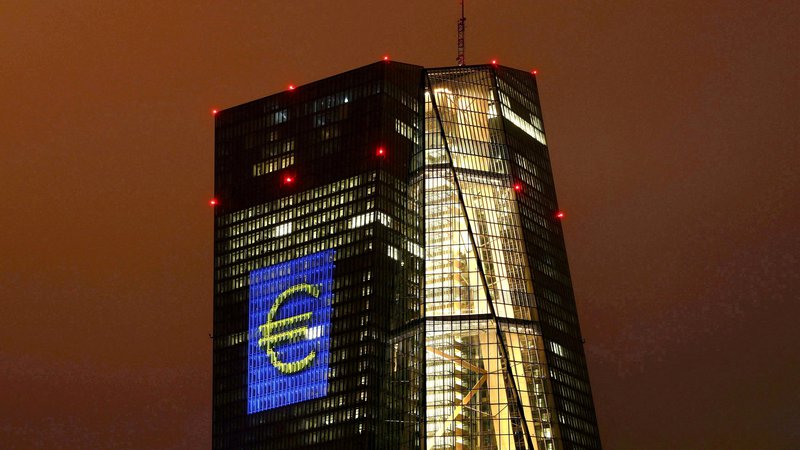 Fotografija: Evropska centralna banka, Frankfurt, Nemčija. Foto: Kai Pfaffenbach / Reuters