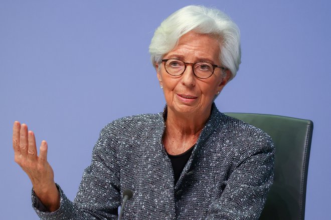 Christine Lagarde, predsednica Evropske centralne banke, 12. marec 2020. Foto: Kai Pfaffenbach / Reuters<br />
 