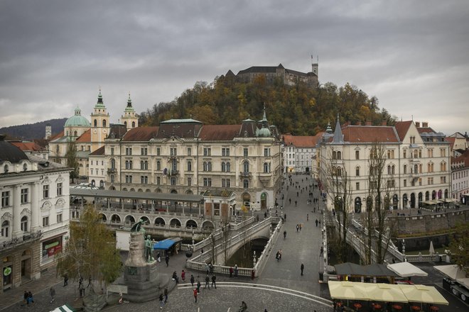 Ljubljana spada med 10 najboljših mest za upokojitev na svetu. Foto: Voranc Vogel/Delo