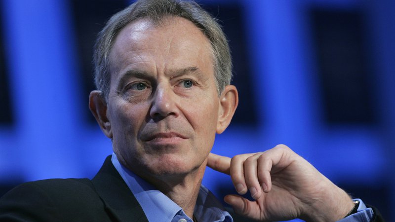 Fotografija: Tony Blair, nekdanji premier britanske vlade. Foto: Denis Balibouse / Reuters
 