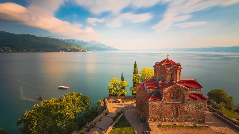 Fotografija: Jezero Ohrid, Severna Makedonija. Foto: Shutterstock