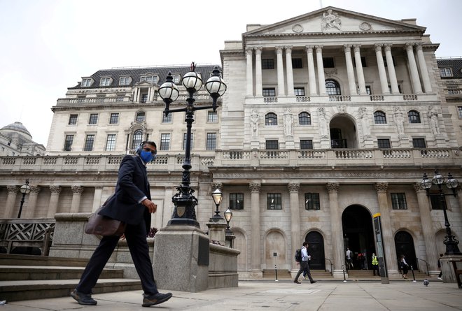Angleška centralna banka. Foto: Henry Nicholls / Reuters