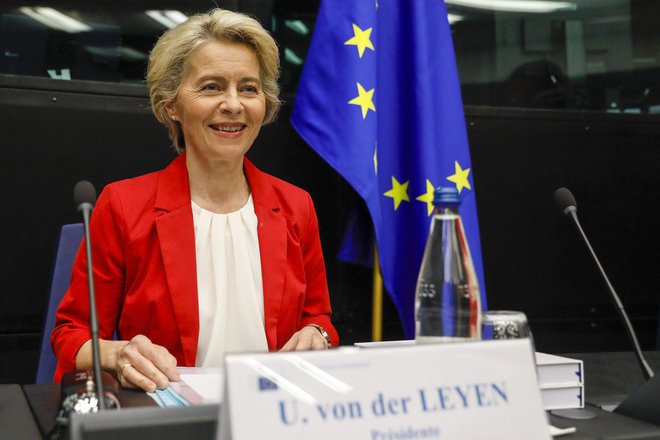 Predsednica Evropske komisije Ursula von der Leyen. Foto: Julien Warnand / AFP