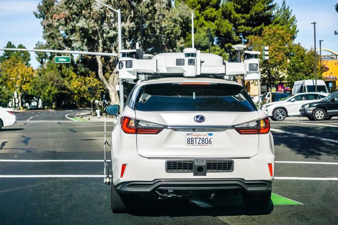 Apple testira sistem za avtonomni način vožnje, 1. november 2018, Kalifornija, ZDA. Foto: Shutterstock