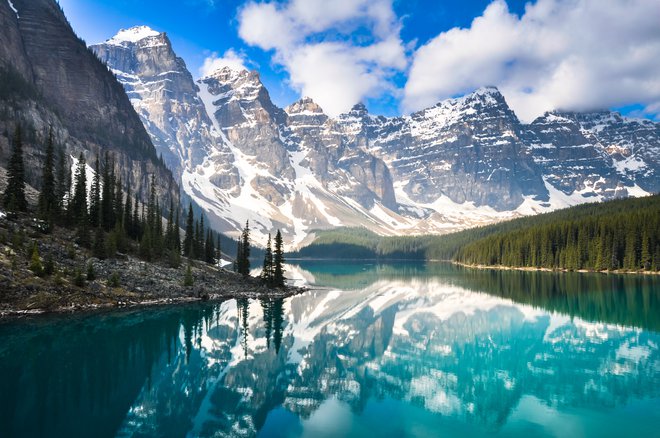 Jezero Moraine, Kanada. Foto: Shutterstock
