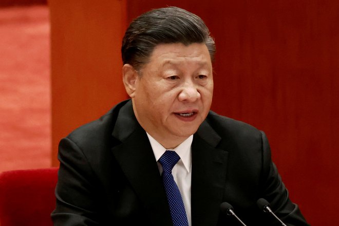 Kitajski predsednik Xi Jinping, 9. oktober 2021. Foto: Carlos Garcia Rawlins / Reuters

