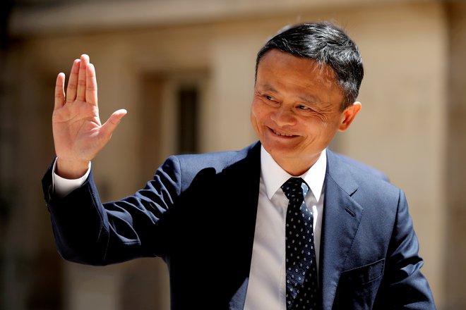 Ustanovitelj podjetja Alibaba Group in milijarder Jack Ma, 15. maj 2019. Foto: Charles Platiau / Reuters
