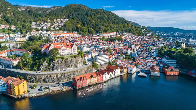 Bergen, Norveška. Foto: Shutterstock
