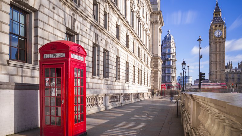 Fotografija: Telefonska govorilnica, London. Foto: Shutterstock
