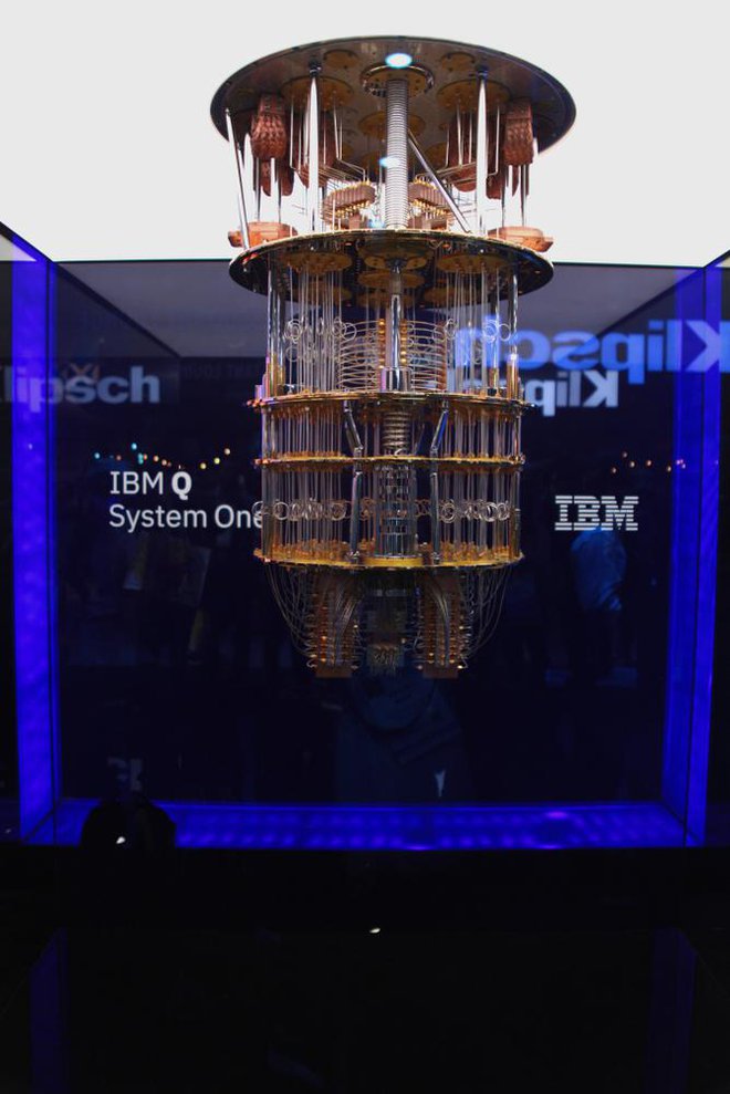 IBM-ov kvantni računalnik, Las Vegas,  ZDA, 8. januar 2019. Foto: Shutterstock
