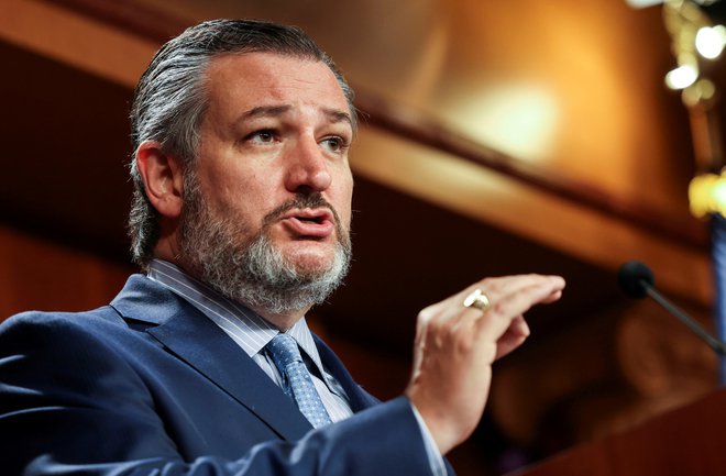 Ameriški senator Ted Cruz, 6. oktober 2021. Foto: Evelyn Hockstein / Reuters
