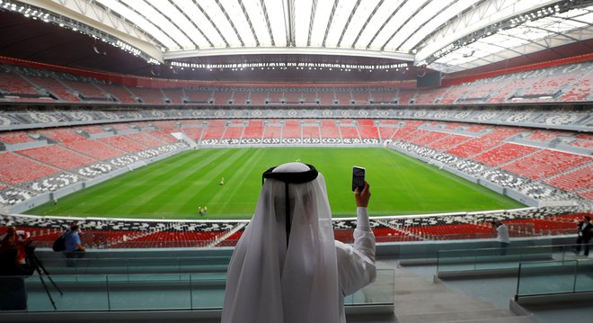 Al Bayt Stadium, Doha, Katar, 17. december 2019. Foto: Kai Pfaffenbach / Reuters
