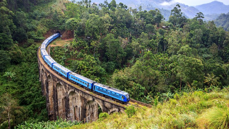 Fotografija: Vlak, Šrilanka. Foto: Shutterstock
