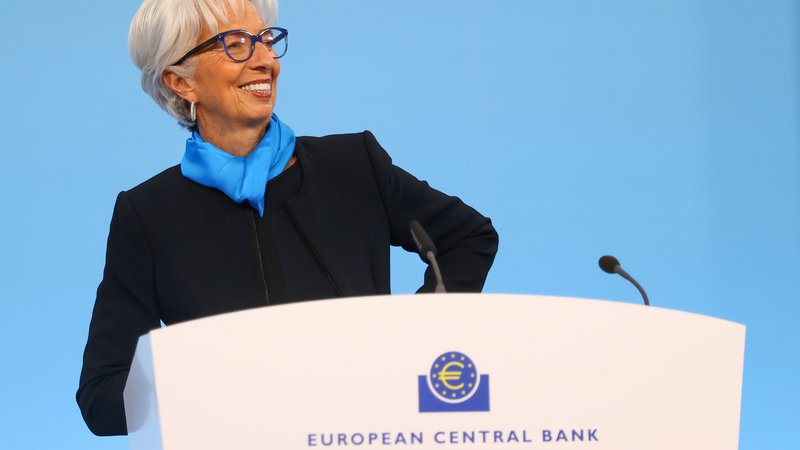 Fotografija: Predsednica Evropske centralne banke (ECB) Christine Lagarde, 28. oktober 2021. Foto: Kai Pfaffenbach / Reuters
