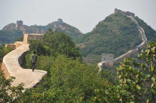 Veliki kitajski zid. Foto: STR / AFP
