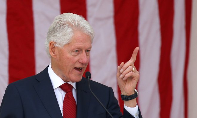 Nekdanji ameriški predsednik Bill Clinton, 6. junij 2018. Foto: Leah Millis / Reuters
