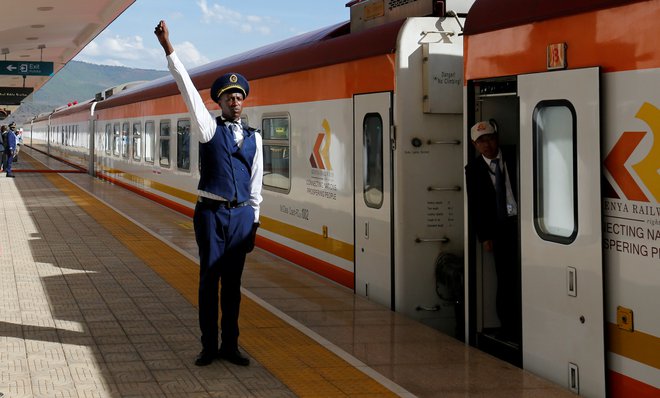 Kenijska standardna tirna železnica, 16. oktober 2019. Foto: Thomas Mukoya / Reuters

