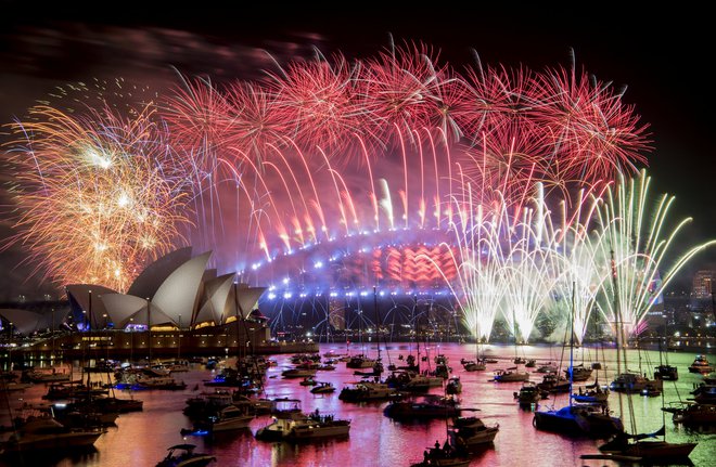 Ognjemet v Sydneyju, Avstralija, 1. januar 2019. Foto: Brendan Esposito / AAP / Reuters

 
