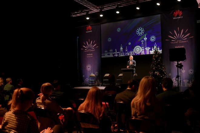 dogodek Huawei Talent Summit, Kenneth Fredriksen, podpredsednik Huaweia za regijo CEE & Nordic
